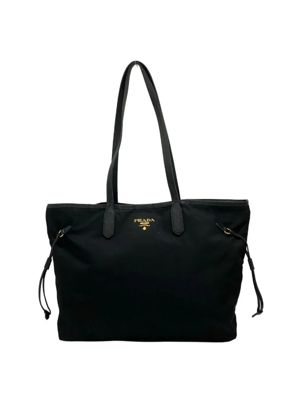 Prada Tote Black Leather
